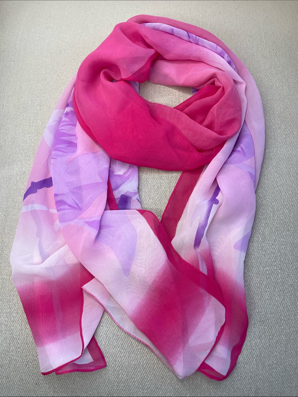 S13. PINK SCARF 20x62